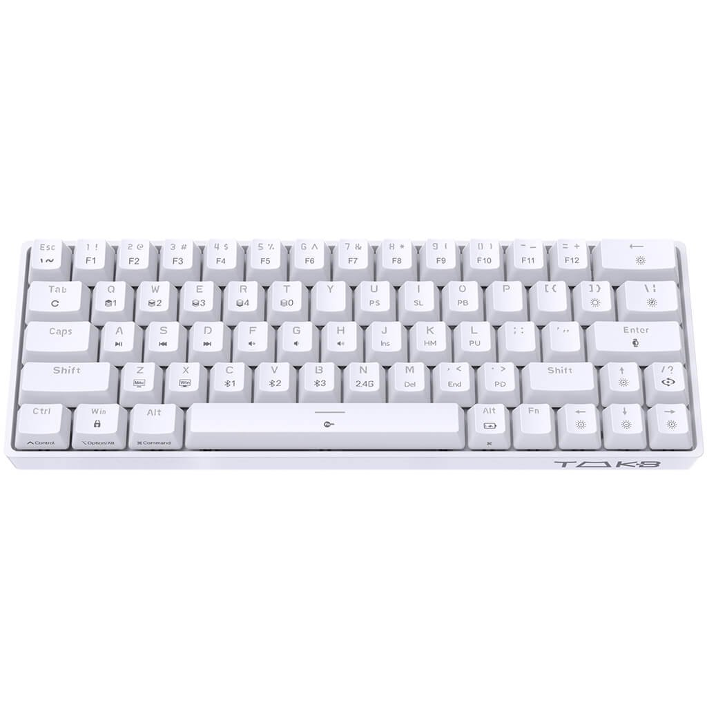  TMKB Gaming Keyboard 60 Percent, LED Backlit Ultra